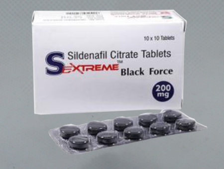 Sextreme Black Force – Sildenafil 200mg