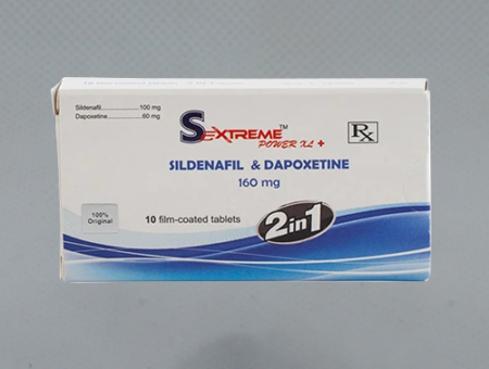 Sextreme Power XL  (Sildenafil 100mg + Dapoxetine 60mg)