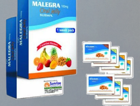 Malegra – Sildenafil Zselé 100mg