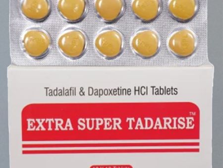 Extra Super Tadarise (40mg Tadalafil + 60mg Dapoxetine)