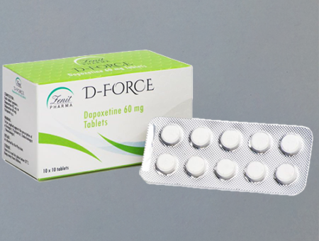 D-Force – Dapoxetine 60mg