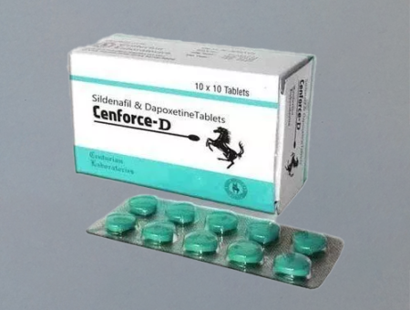 Cenforce-D 160mg (100mg Sildenafil + 60mg Dapoxetine)